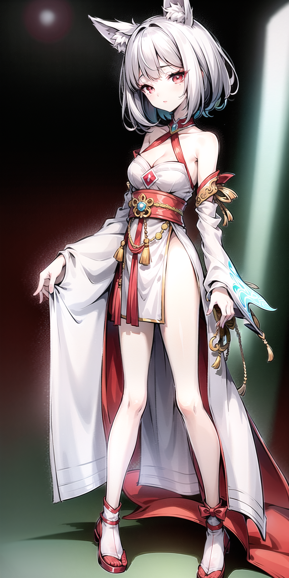 冲国人都爱的白猫红瞳兽耳娘